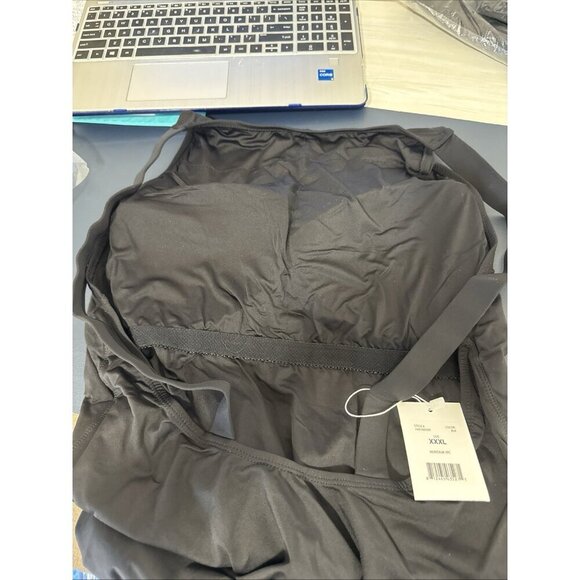 Andie Women's XXXL US 20 The Montauk 1-Piece Swimsuit Black NWT 9546 High Neck - Picture 11 of 13